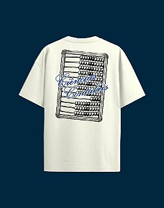 Oversized - Ciências Contábeis - Traços - Off White