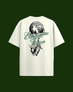 Oversized - Educação Física - Traços - Off White