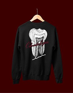 Moletom Básico Flanelado - Odontologia - Traços - Basic
