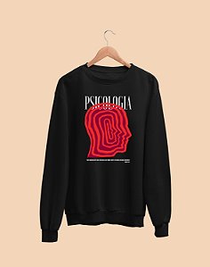 OUTLET - Moletom Básico - Psicologia - Inconsciente - TROCA NÃO DISPONÍVEL