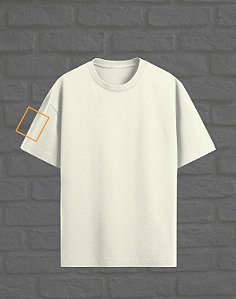 Oversized Personalizada - Estampa Costas e Manga