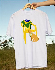 Camisa - Brasil com S - Caramelo