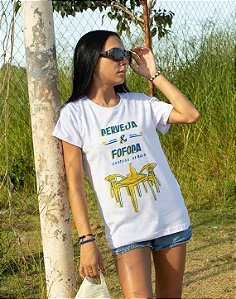 Camisa - Brasil com S - Cerveja e Fofoca
