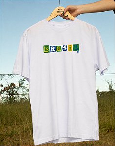 Camisa - Brasil com S - Colagem