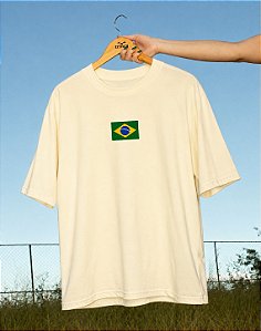 Oversized - Brasil com S - Bandeira