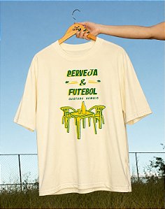 Oversized - Brasil com S - Cerveja e Futebol
