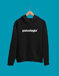 Outlet - Moletom Canguru - Psicologia - Direto ao Ponto - TROCA NÃO DISPONÍVEL