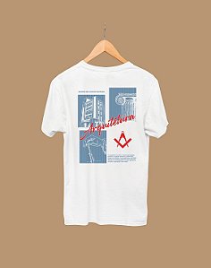 Camisa Universitária - Arquitetura e Urbanismo - Blueprint - Basic