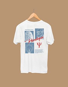 Camisa Universitária - Psicologia - Blueprint - Basic