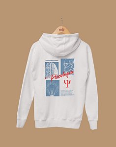 Moletom Canguru Flanelado - Psicologia - Blueprint - Basic