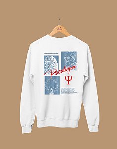 Moletom Básico Flanelado - Psicologia - Blueprint - Basic