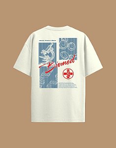 Camisa Oversized - Biomedicina -Blueprint
