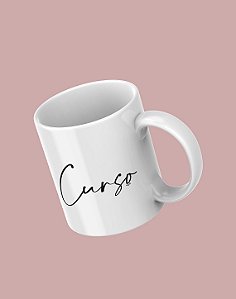 Caneca - Delicado - Seu Curso (Personalizável)