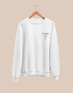 Moletom Básico Flanelado - Seu Curso (Personalizável) - É Amor