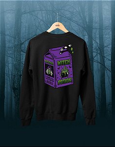 Moletom Básico Flanelado - Witch Potion - Suco de Monstro