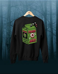 Moletom Básico Flanelado - Zombie Juice - Suco de Monstro