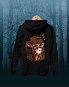 Moletom Canguru (Flanelado) - Werewolf Latte - Suco de Monstro