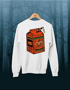 Moletom Básico Flanelado - Pumpkin Punch - Suco de Monstro