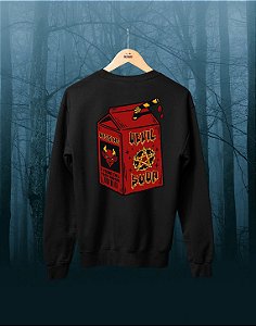Moletom Básico Flanelado - Devil Soda - Suco de Monstro