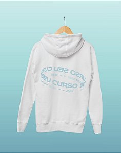 Moletom Canguru (Flanelado) - Seu Curso (Personalizável) - Holograma