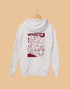 OUTLET - Moletom Canguru - Odontologia - É Arte - TROCA NÃO DISPONÍVEL