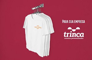Kit Camisetas Empresa - 5 peças - Basic (LOGO PEITO)
