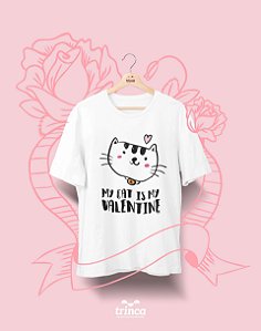 Camiseta Personalizada - Dia do Amor - MyCat - Basic