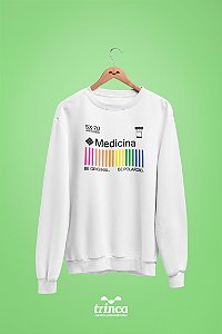 Moletom Básico (Flanelado) - Coleção Polaroid - Medicina