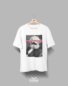 Camiseta - Coleção Imortais - Karl Marx- Basic