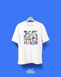 Camisa Universitária Design Gráfico - Memphis - Basic