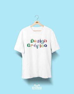 Camiseta Universitária - Design Gráfico - Origami - Basic