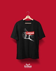 Camiseta Universitária - Libras - Supreme - Basic