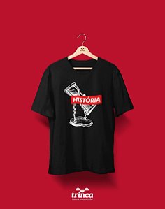 Camiseta Universitária - História - Supreme - Basic