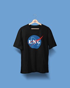 Camiseta Universitária - Engenharia de Produção - Nasa - Basic