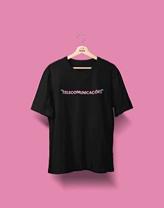 Camiseta Universitária - Telecomunicações - Voe Alto - Basic