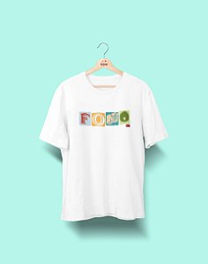 Camiseta Universitária - Fonoaudiologia - Colagem - Basic