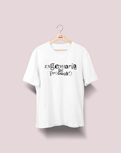 Camiseta Universitária - Engenharia de Produção - Nanquim - Basic