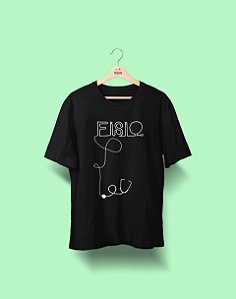 Camiseta Universitária - Fisioterapia - Esteto - Basic