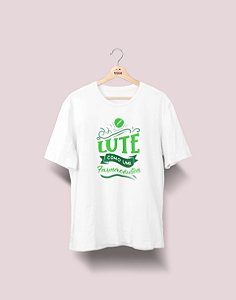 Camiseta Universitária - Enfermagem - Lute Como - Ela - Basic