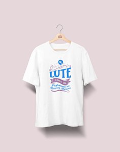 Camiseta Universitária - Recursos Humanos - Lute Como - Ele - Basic