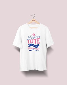 Camiseta Universitária - Turismo - Lute Como - Ele - Basic