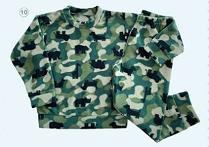 Conjunto Soft Infantil Camuflado