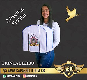 Capa de Gaiola 2 Fechos Frontal - Trinca Ferro