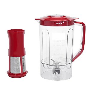 Copo Liquidificador Mondial Turbo Power L-99 Vermelho