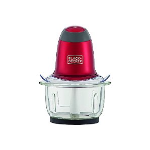 Mini Processador Black+Decker Mp200V Com Tigela de Vidro 1,2L