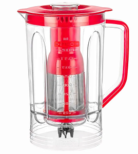 Copo Para Liquidificador Mondial L1000 Vermelho Original