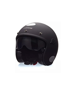 Capacete Lucca Galaxy Matt Black