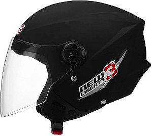 Capacete Aberto Pro Tork new Liberty 3 Preto