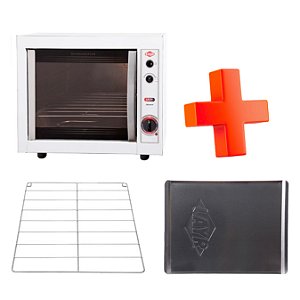 KIT Forno Elétrico Jady Advanced + Prateleira (Grade) Para Forno + Bandeja Especial para Salgado