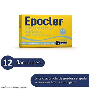 Epocler Abacaxi 12 flaconetes com 10ml cada